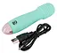 Вібратор Cuties Orion Mini Vibrator 12.5 см зелений - мініатюра 3