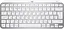 Клавіатура бездротова Logitech MX Keys Mini Illuminated UA Pale Gray (920-010499) - мініатюра 1