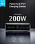 Зарядное устройство Anker GaNPrime Charger - 200W 4xUSB-C PD & 2xUSB-A Black (7121459) - миниатюра 4