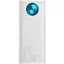 Зарядний пристрій Baseus Amblight Digital Display Quick Charge 65W 30000mAh (Білий) - мініатюра 1