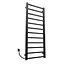 Электрический полотенцесушитель Kosser Лофт 1200x500 EL тайм. черный ДЛФ04EL, Черный матовый, Левое - миниатюра 1