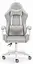 Компьютерное кресло Hell's HC-1000 Grey White (тканина) - миниатюра 1