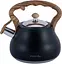Чайник Whistling Kettle Black 2.7л зі свистком Kamille Ø16.5х23 см kuh0011096 - мініатюра 1