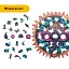 Деревянный пазл Мандала Ската, А4, Картонная коробка 100 элементов. - миниатюра 3