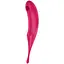 Вакуумний стимулятор клітора з вібрацією Satisfyer Twirling Pro червоний - мініатюра 1