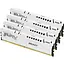 Модуль пам'яті Kingston Fury DDR5 128GB (4x32) Beast 5600MHz White XMP (KF556C40BWK4-128) - мініатюра 2