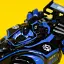 Машинка Otamanko Гоночный болид Champion Race Синий - миниатюра 6