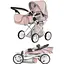 Кукольная коляска Carrello Unico 9346 Pink - миниатюра 3