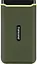 SSD накопичувач Transcend USB 3.1 Gen 2 Type-C ESD380C 1TB Military Green (6814379) - мініатюра 1