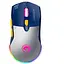 Комп'ютерна миша Marvo M803W WB RGB підсвічування 7 кнопок USB 2.4G бездротова ігрова синій/білий - мініатюра 3