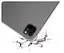 Чохол-накладка DK для Apple iPad Pro 13" M4 2024 Silicone Corner Air Bag Слот під Стілус clear - мініатюра 5