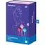 Вагінальні кульки Satisfyer Strengthening Balls діаметр 3.8 см 62-82-98 г монолітні 3 шт. - мініатюра 2