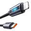 Кабель Mcdodo Type-C to Lightning 36W Cable With Breathing Light 1.2 м Чорний - мініатюра 2