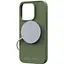 Чохол-накладка Njord Suede MagSafe Case Olive для iPhone 15 Pro Max - мініатюра 5