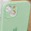 Чохол Epik Silicone Case Full Camera Protective AA для Apple iPhone 15, 6.1 Зелений/Pistachio - мініатюра 5