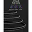 Кабель Usams US-SJ367 U35 3in1 USB-A to USB-C/Lightning/Micro-USB 2A 1m Black (SJ367USB01) [139705] - мініатюра 7