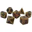 Набір кубиків Ancient 7 Dice Set - Gold , 7 шт. (g7danc01) - мініатюра 1