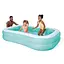 Дитячий надувний басейн 57181(Turquoise) 229 х 152 х 48 см - мініатюра 4
