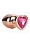 Анальна пробка Gleaming Love Gold Plug L 9.5 см (золотий) - мініатюра 3