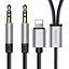 Перехідник Lightning to AUX 3.5 мм male Apple Adapter Baseus L33 - мініатюра 2