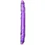 Двосторонній фалоімітатор B Yours 14 Inch Double Dildo 35 см фіолетовий - мініатюра 1