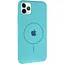 Чохол Epik Silicone Case Full Protective AA with MagSafe для Apple iPhone 11 Pro Max 6.5 Бірюзовий/Marine Green - мініатюра 1