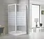 Душова кабіна Eger Frida 90x90 см з піддоном 599-151-15, другий, білий - мініатюра 2