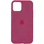 Чехол Epik Silicone Case Full Protective AA для Apple iPhone 11 Pro Max 6.5 Красный/Rose Red - миниатюра 1