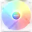 Вентилятор NZXT NZXT, F140RGB Core - 140mm - Hub-mounted RGB Fans-Single (White) (RF-C14SF-W1) - мініатюра 1