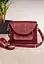 Жіноча шкіряна сумка Liv бордова - мініатюра 2