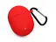 Чохол-накладка DK Silicone Candy Friendly з карабіном для Google Pixel Buds 2 (011407) (red) - мініатюра 3