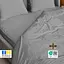 Комплект постільної білизни Ideia Cloud Dream євро (8-36029_сірий/беж) - мініатюра 4