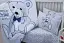 Комплект постільної білизни в ліжечко Tag Tekstil Teddy white для немовлят Ведмедик (білий) - мініатюра 2