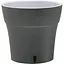 Вазон Santino Dali 7.8 л антрацитово-сірий (DAL78ANT/GRY-MAT) - мініатюра 1