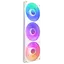 Вентилятор NZXT F360 RGB Core ARGB White (RF-U36HF-W1) - мініатюра 1