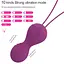 Вібраційний тренажер Кегеля "Rewolution Rewobeads" електричний 36x85 мм силіконовий фіолетовий - мініатюра 3