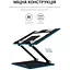 Подставка для ноутбука, планшета OfficePro LS-111-B Alloy Aluminum Black - миниатюра 3