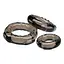Набор эрекционных колец Baile Cock ring Yvonne Set 3 шт. чёрный - миниатюра 5