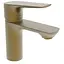 Змішувач для умивальника Haiba Milano 001 Brushed Gold HB9619 Золотий - мініатюра 1