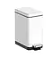 Відро для сміття Koer TC-010206-08 з плавним закриттям прямокутне 6 л білий (KR5595)  - мініатюра 2
