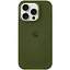 Чохол Epik Silicone Case Full Protective AA для Apple iPhone 15 Pro 6.1 Зелений/Dark Olive - мініатюра 1