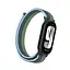 Ремінець Amazfeel для фітнес-браслета Mi Band 8 та 9 нейлоновий зелений та синій - мініатюра 2