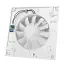 Вытяжной вентилятор Домовент 125 Тишина Л на подшипниках Белого цвета - миниатюра 5