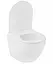 Унитаз подвесной безободковый Kroner Harz WHI483632 TORNADO с сиденьем (KH483632WHIT) (CV032967) - миниатюра 2