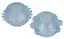 Набор эрекционных колец для пениса You2Toys Cock Ring Set 2 шт. голубой - миниатюра 2