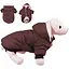 Куртка TatraPet с капюшоном зимняя на плюше Bordo 30 см - миниатюра 1