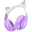 Беспроводные наушники Bluetooth Hoco W42 White/Purple Box - миниатюра 1