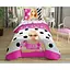 Комплект постільної білизни TAC Disney Barbie Glitter Полуторний Різнокольоровий 000229613 - мініатюра 1