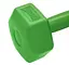 Гантель композитна PowerPlay 4124 Hercules 2 кг Зелена 1 шт (PP_4124_2kg) - мініатюра 3