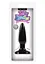 Анальна пробка Jelly Rancher Pleasure Plug Mini 8.5 см (чорний) - мініатюра 2